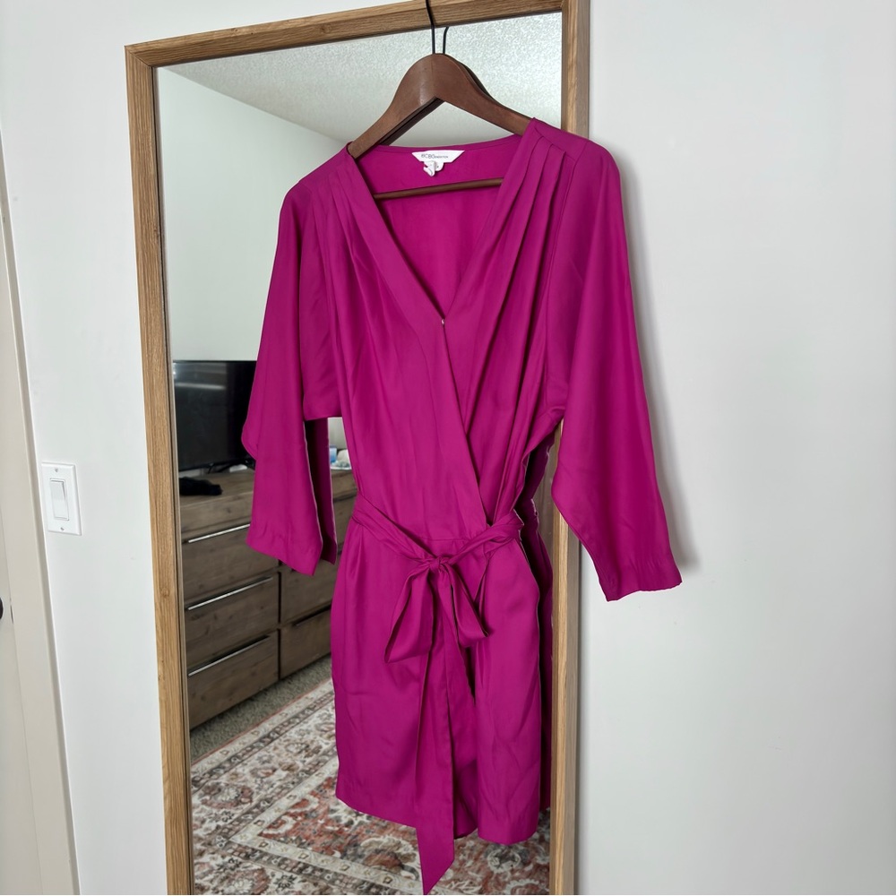 BCBGeneration Magenta Romper